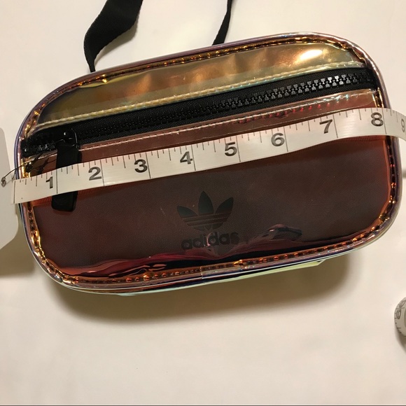 Adidas Iridescent Waist Bag Fanny Pack NWT - Picture 5 of 8